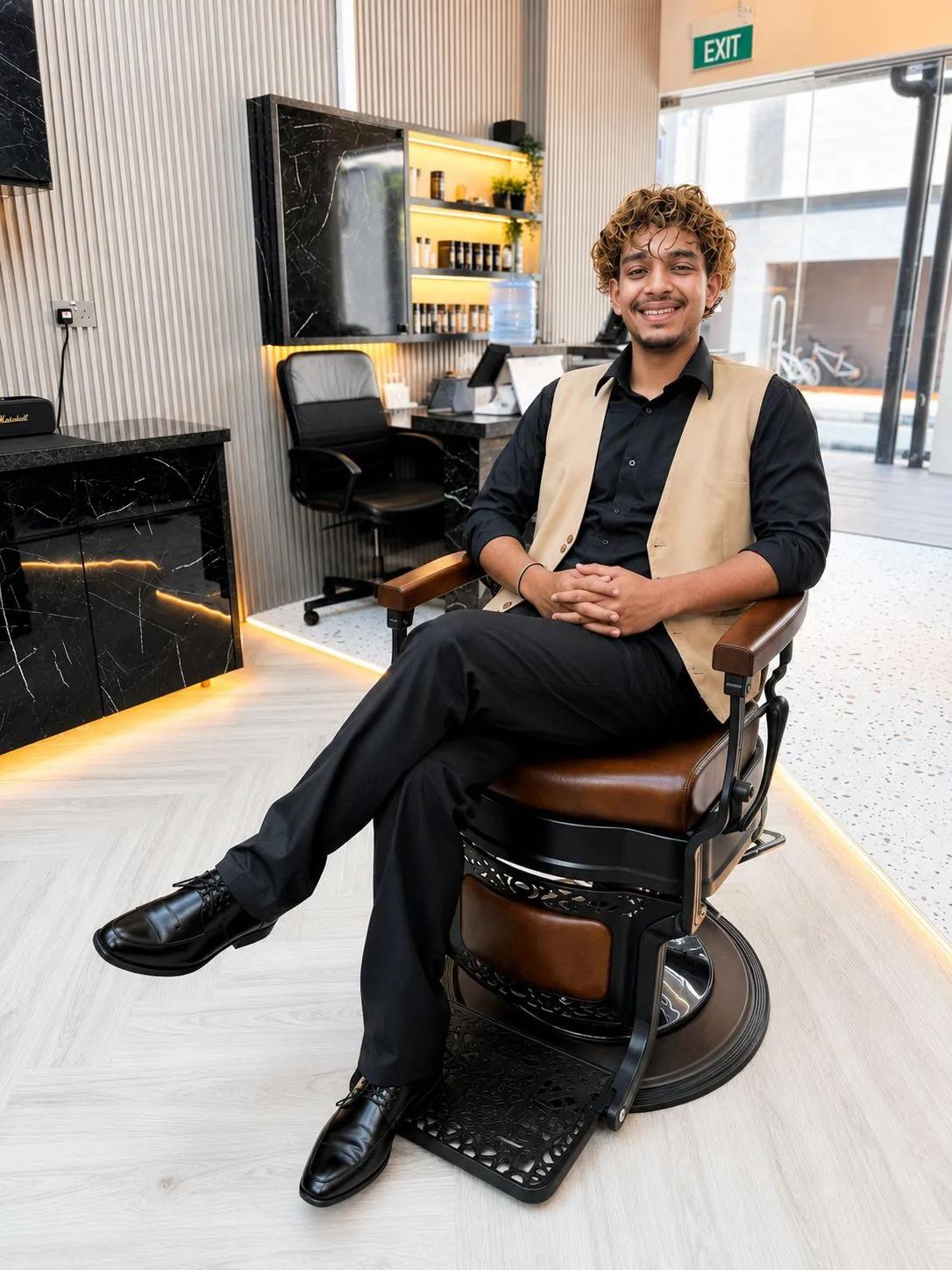 Kamal — Senior Stylist at Platinum Cutz Singapore