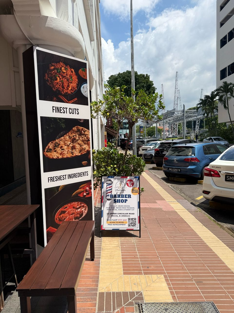Barbershop banner Singapore