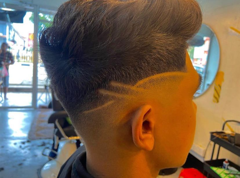 Pompadour Design by Awi — Platinum Cutz Singapore