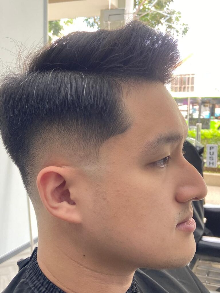 Quiff Mid Fade by Awi — Platinum Cutz Singapore