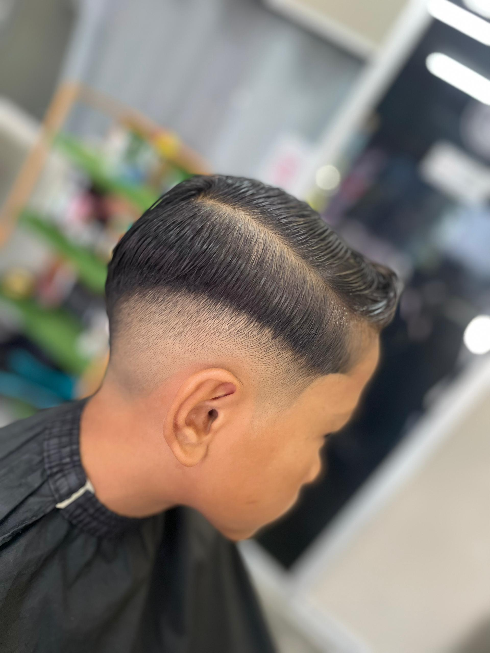 Side Part Skin Fade by Awi — Platinum Cutz Singapore