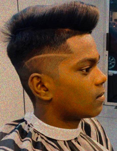 Afro Skin Fade Design by Ibrahim — Platinum Cutz Singapore