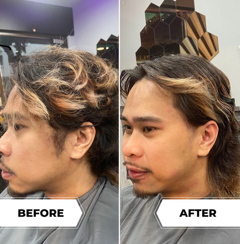 Long Hair Trim by Ibrahim — Platinum Cutz Singapore