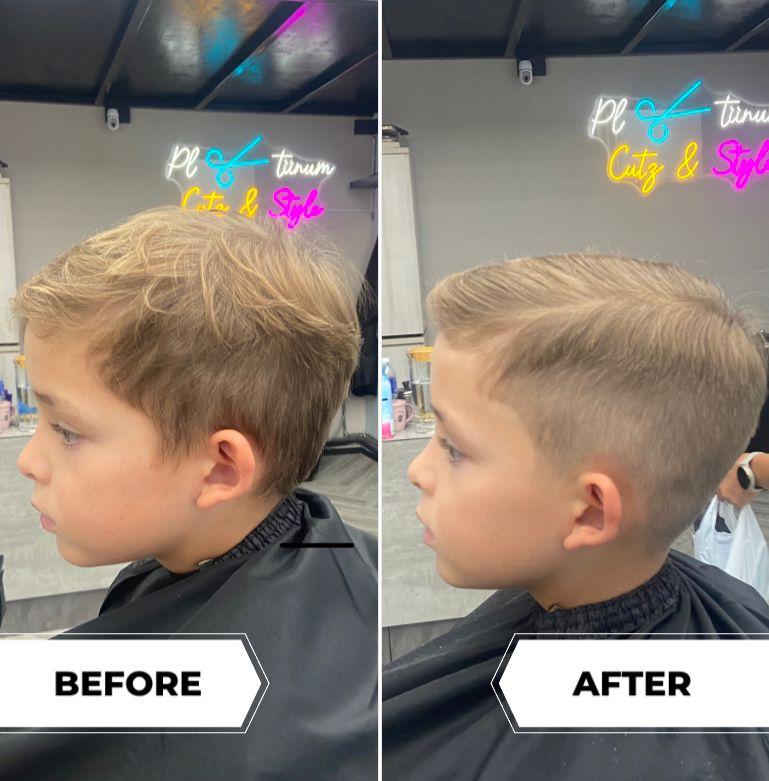 Kids Taper Fade by Navin — Platinum Cutz Singapore