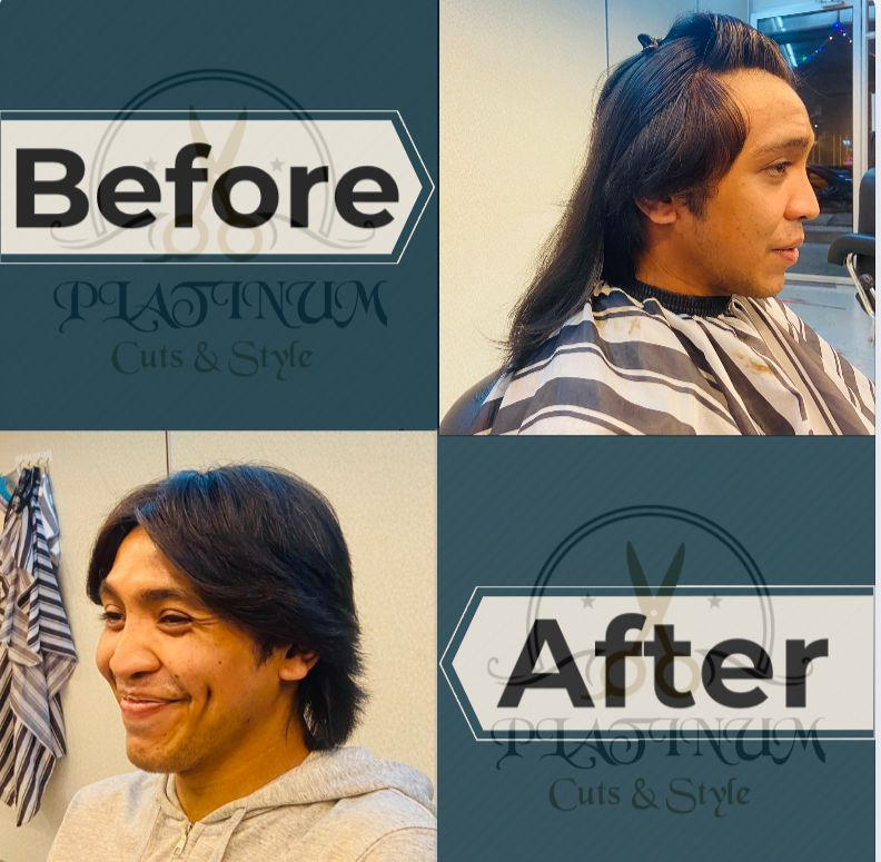 Long Hair Trim by Navin — Platinum Cutz Singapore
