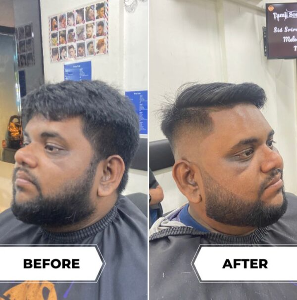 Side Sweep Fade by Navin — Platinum Cutz Singapore