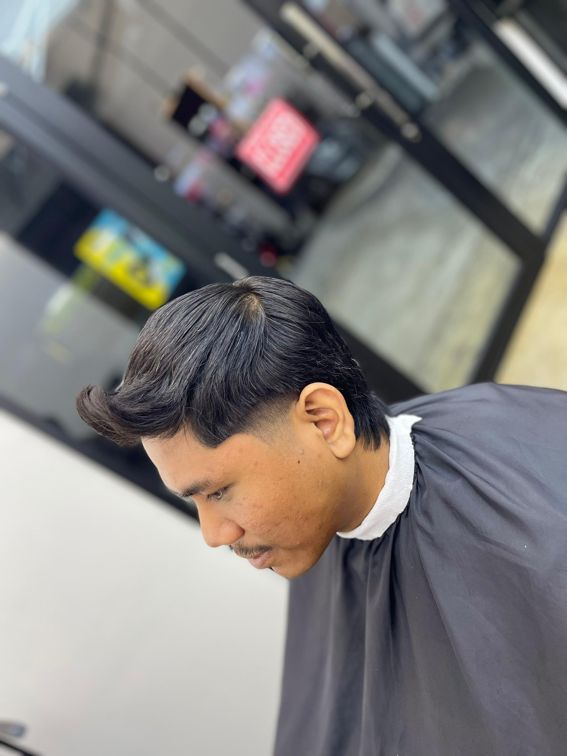 Low Fade Slickback by Nawaz — Platinum Cutz Singapore