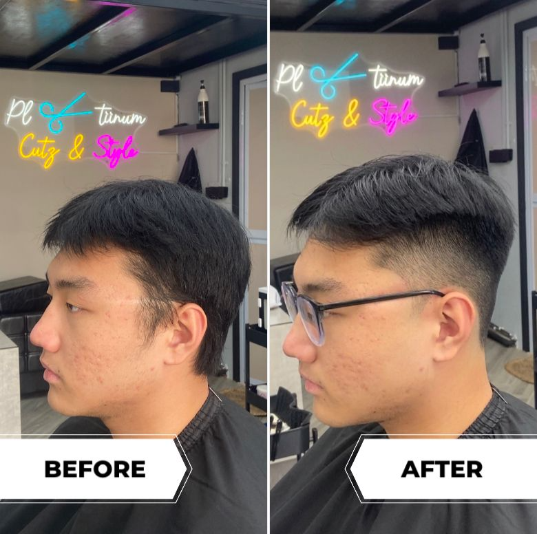 Mid Fade Textured by Rajesh — Platinum Cutz Singapore