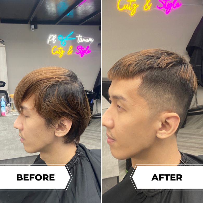 Textured Crop Fade by Rajesh — Platinum Cutz Singapore