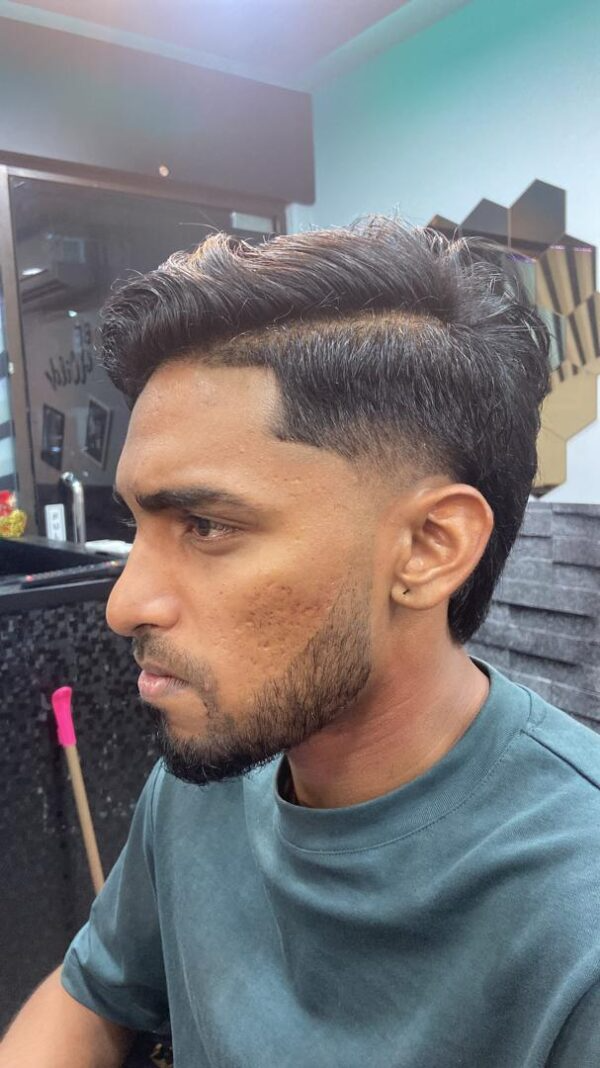 Textured sweep with beard — by Ibrahim