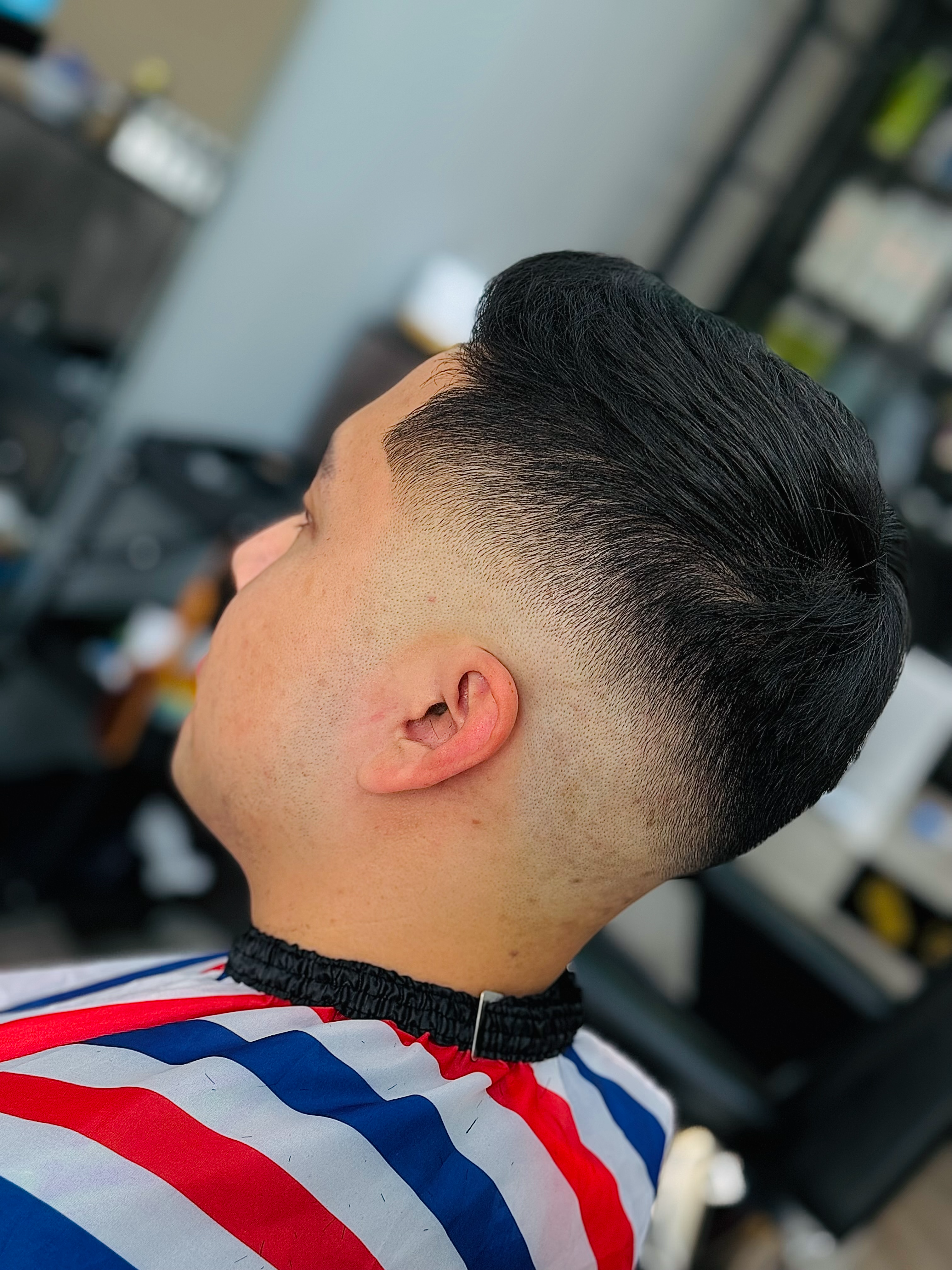 Textured crop skin fade — by Rajesh