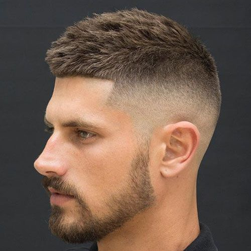 Textured Crew haircut