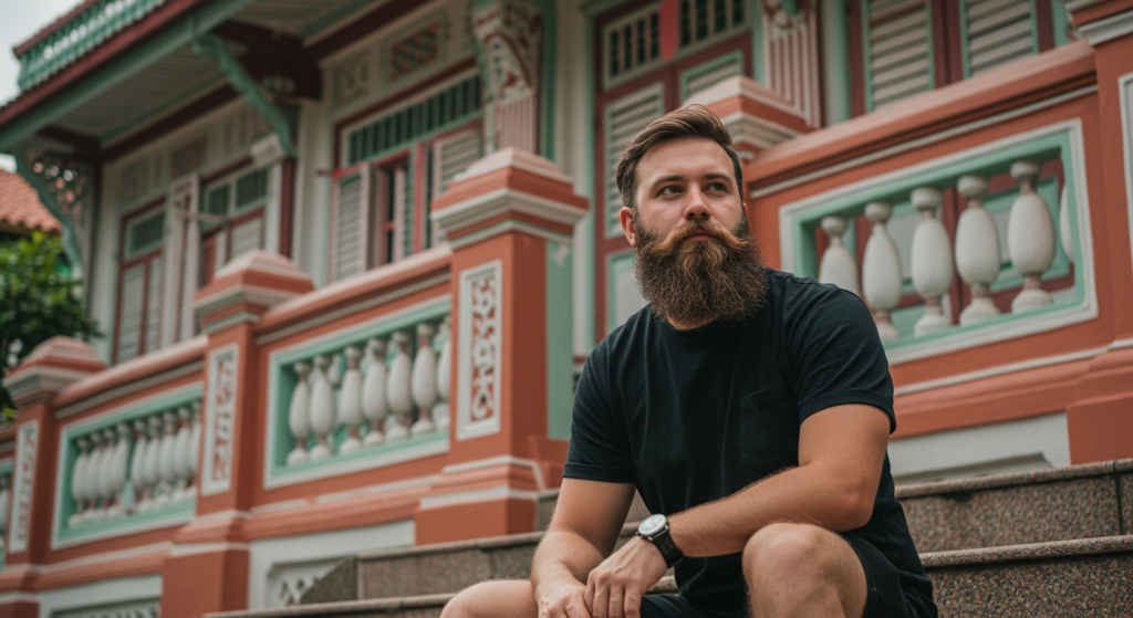 Chin Curtain Beard